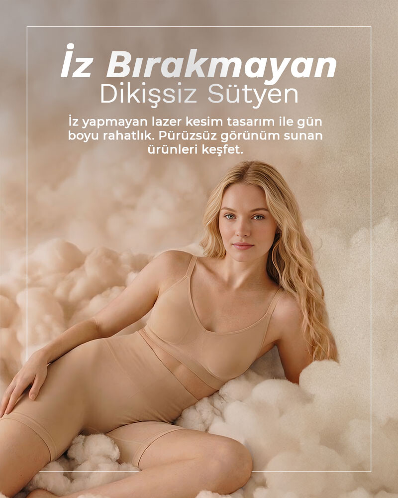 Loya Dikişsiz / Lazer Kesim Sütyen