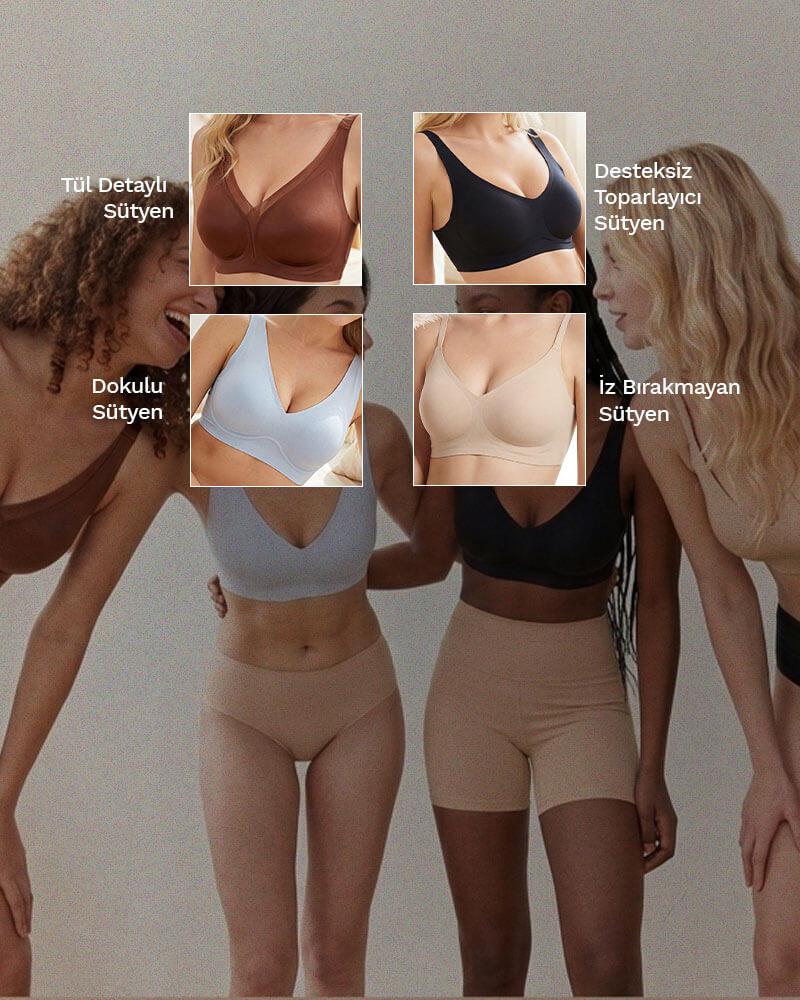 Loya Dikişsiz / Lazer Kesim Sütyen