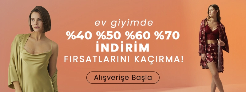 Ev Giyim Ürünlerinde Kampanya