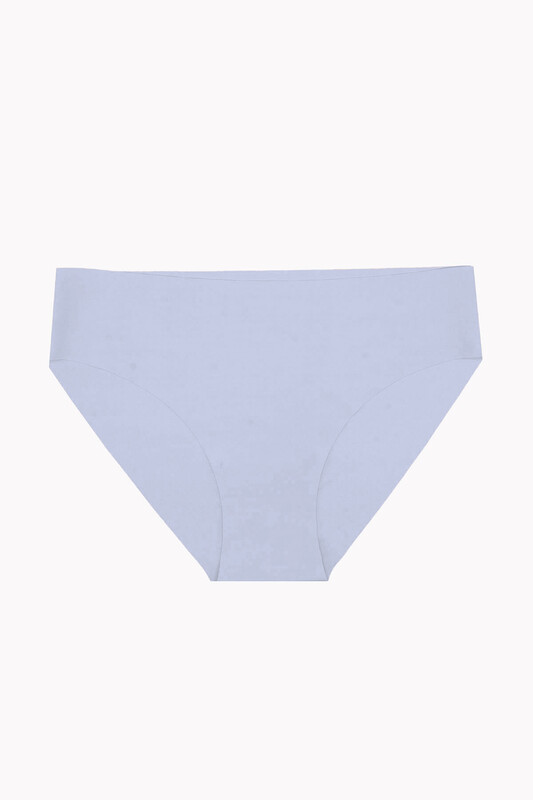 Açık Haki Mavi Lacivert 3'lü Lazer Kesim İz Yapmaz Basic Külot - NBB