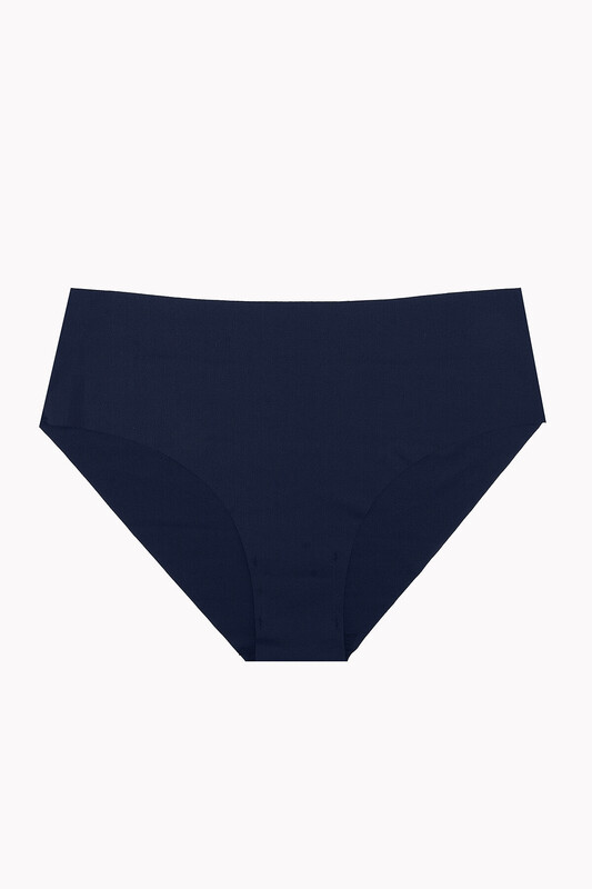 Açık Haki Mavi Lacivert 3'lü Lazer İz Yapmaz Yüksek Bel Külot - NBB