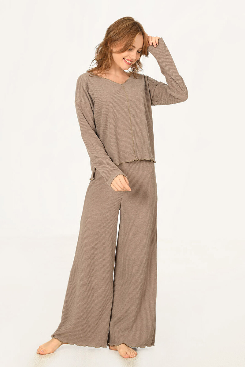 Bej Triko Sweatshirt - 3