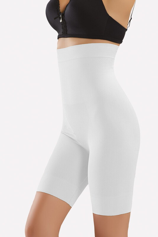 Beyaz Belly Picker Şekillendirici Korse - NBB