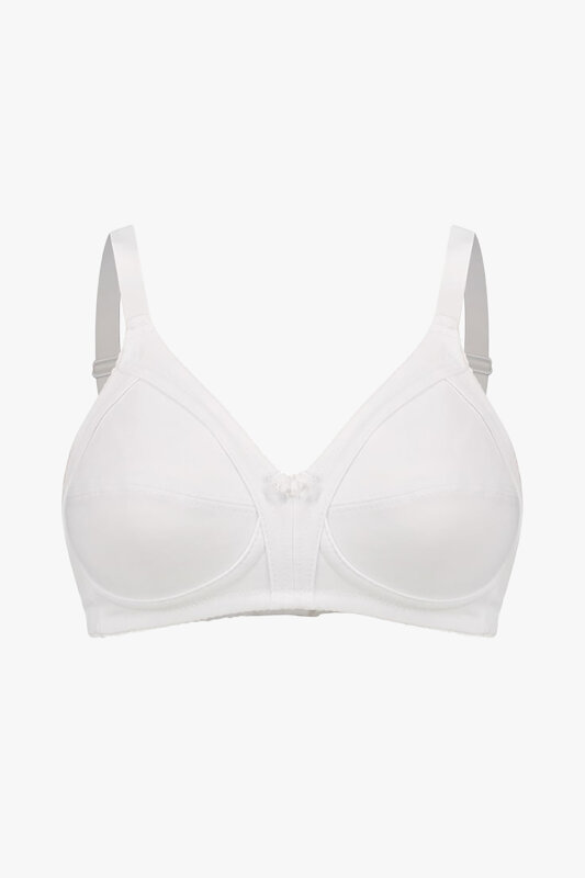 Beyaz Desteksiz Toparlayıcı Sütyen - NBB