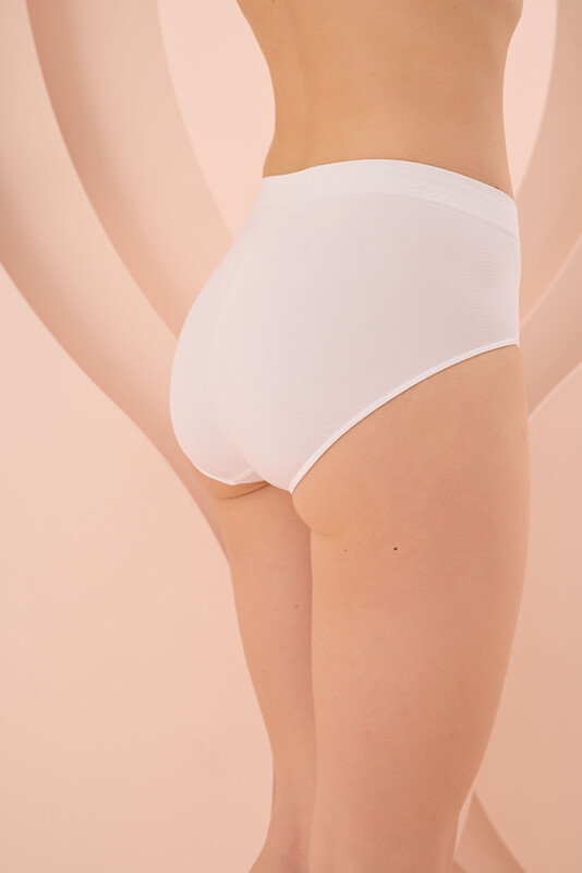 Beyaz Dikişsiz Külot - NBB