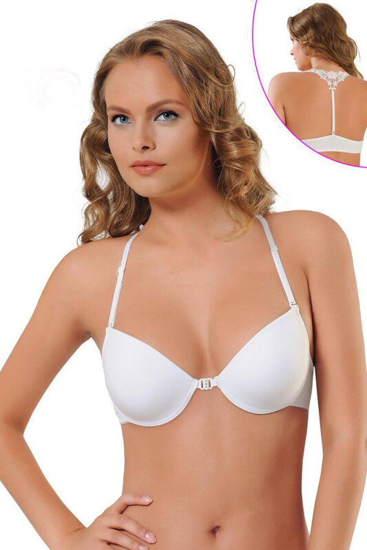 Beyaz Hafif Destekli Sütyen - NBB