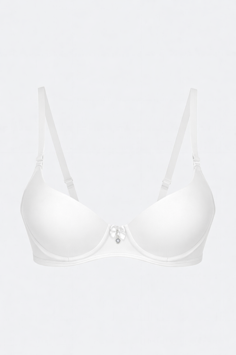 Beyaz Kaplı Emzirme Sütyeni - 4