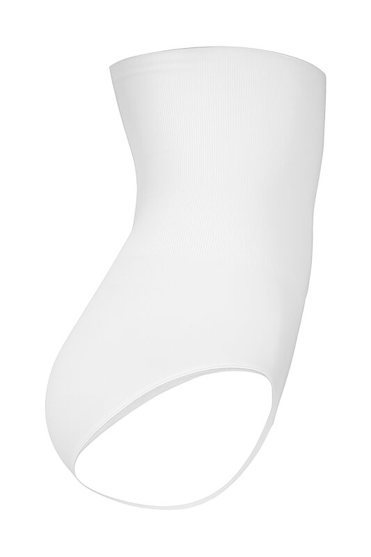 Beyaz Seamless Slip Karın Korse - NBB