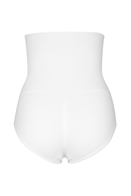 Beyaz Seamless Slip Karın Korse - NBB