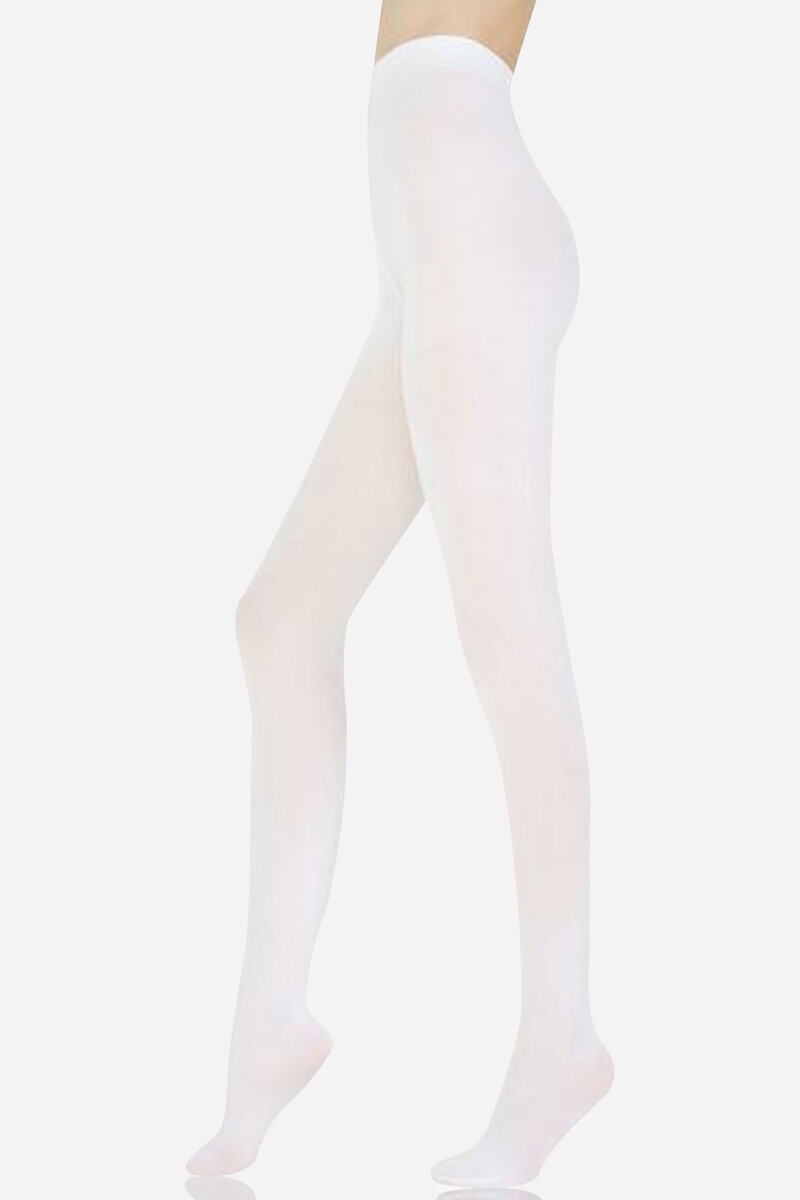 Beyaz Soft Külotlu Çorap - 1
