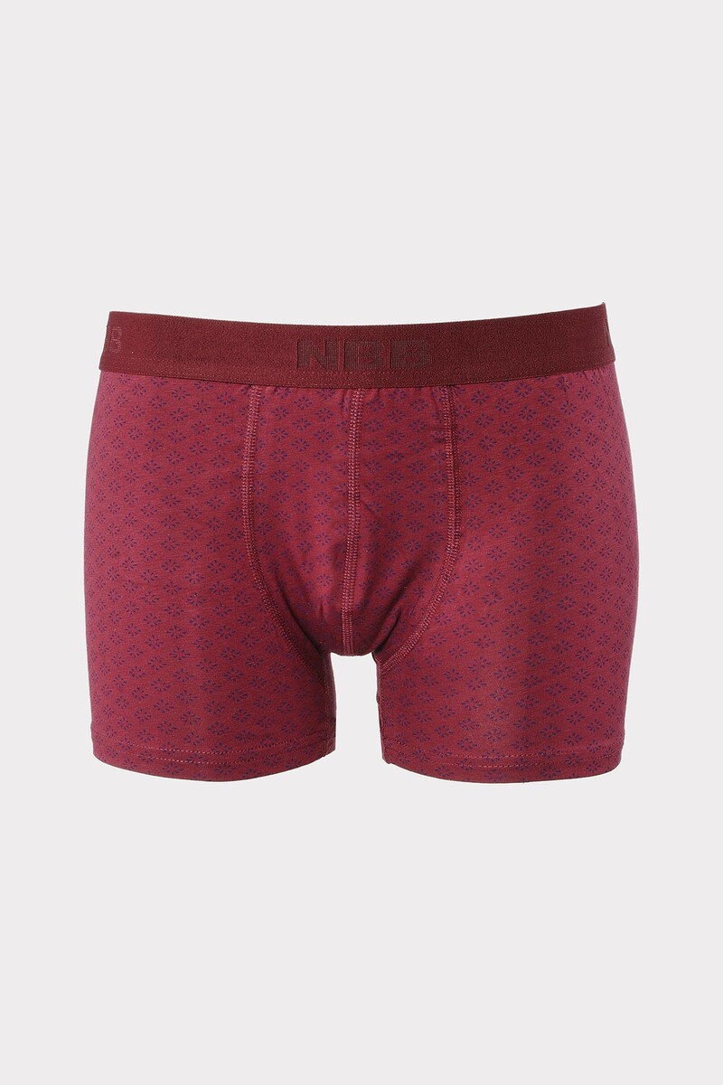 Bordo Baklava Desen Boxer - 1