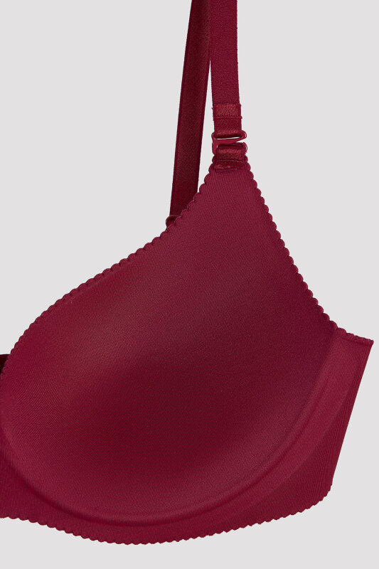 Bordo Sossa Lazer Kesim Sütyen - LOYA