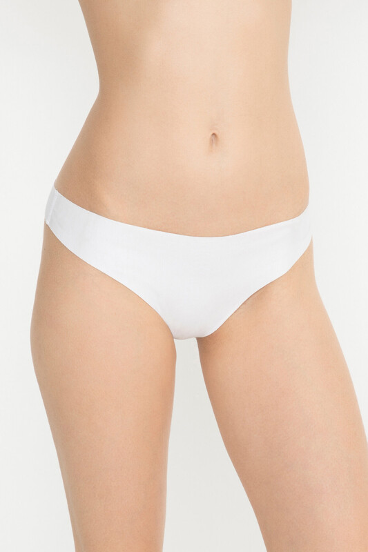 Ekru Comfort İz Yapmaz String Külot - LOYA