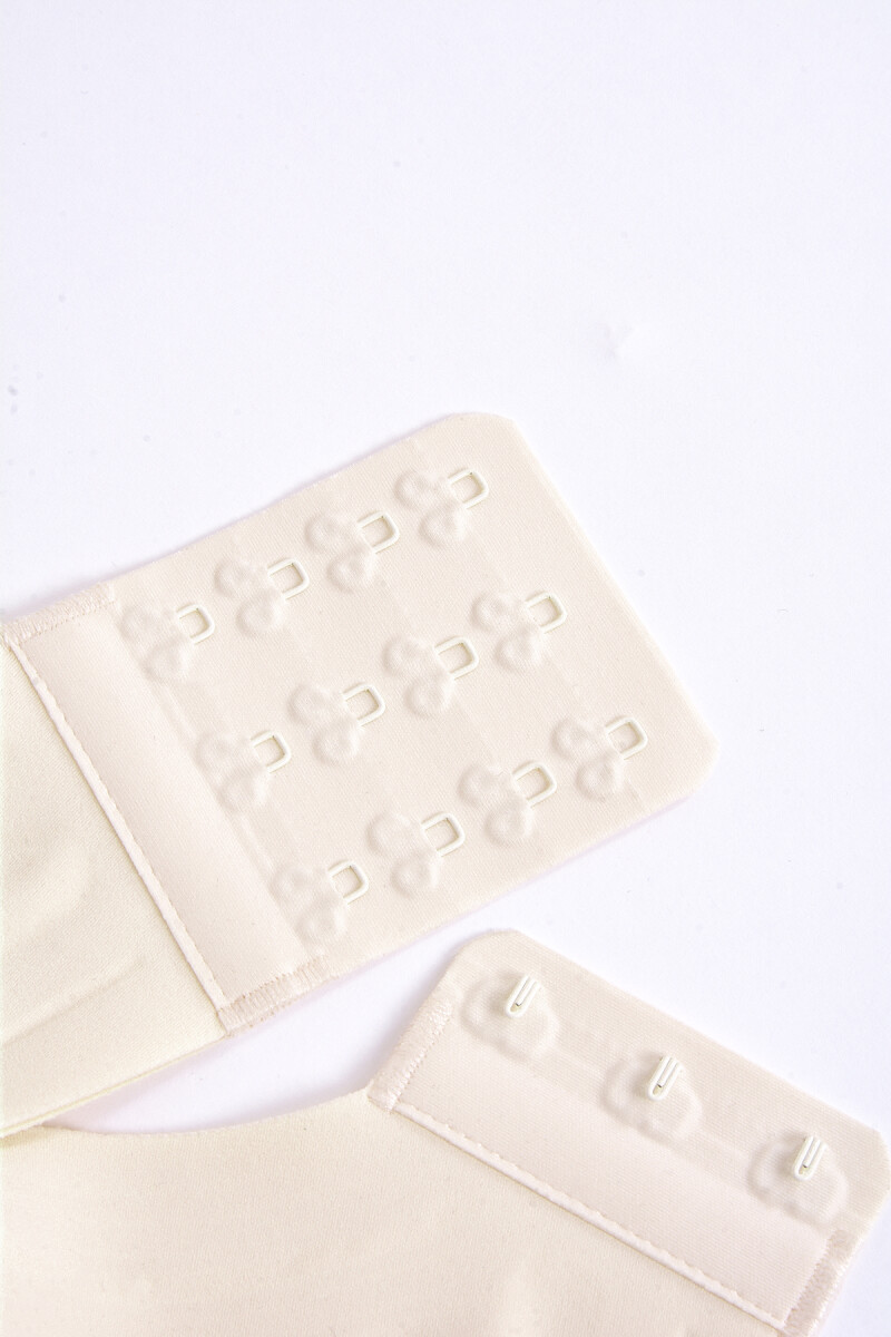 Ekru Dikişsiz Desteksiz Toparlayıcı Sütyen - 6