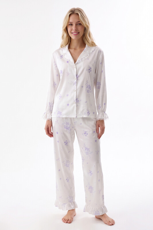 Ekru Dreams Romance Pijama Takım - NBB