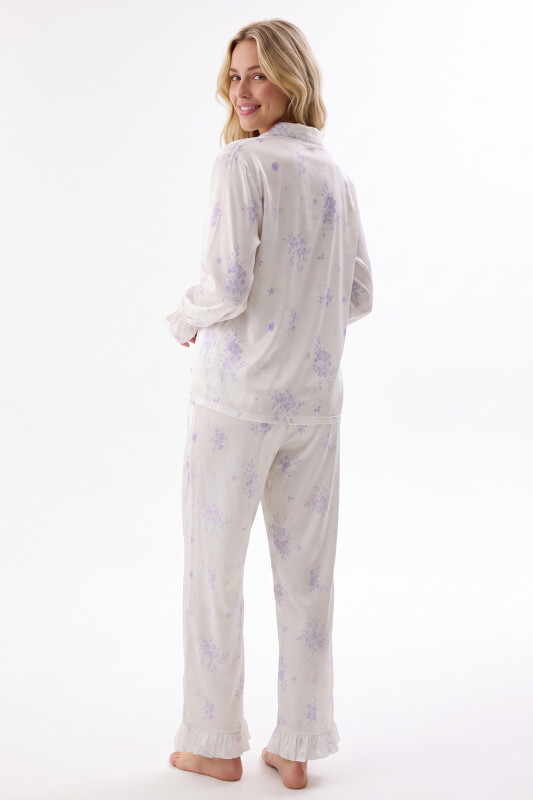 Ekru Dreams Romance Pijama Takım - NBB