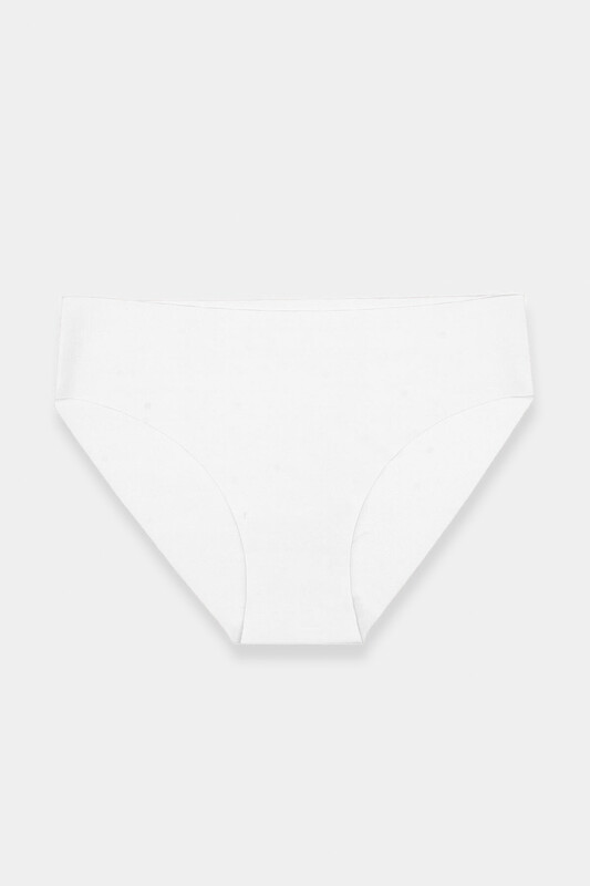 Ekru Lazer Kesim İz Yapmaz Basic Külot - NBB