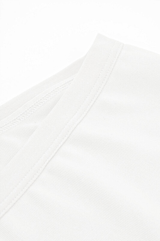 Ekru Lazer Kesim İz Yapmaz Short - NBB