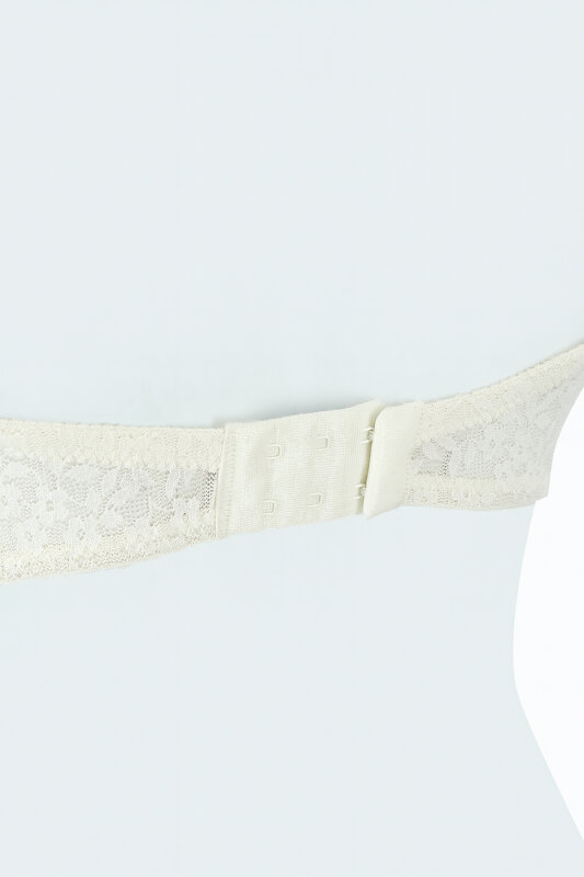 Ekru Nirvana Desteksiz Straplez Tek Sütyen - LOYA