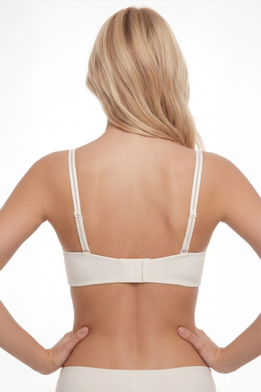 Ekru Soft Straplez Tek Sütyen - NBB