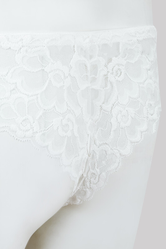 Ekru Tulipa Brazilian Külot - LOYA