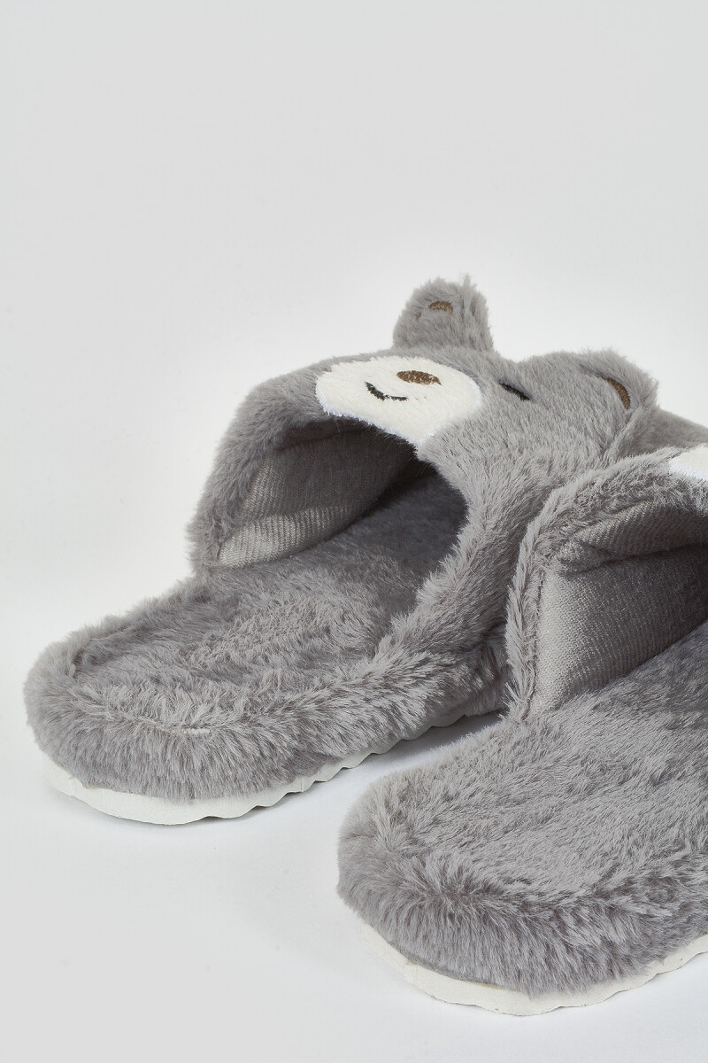 Füme Pandalı Ev Terliği - 2