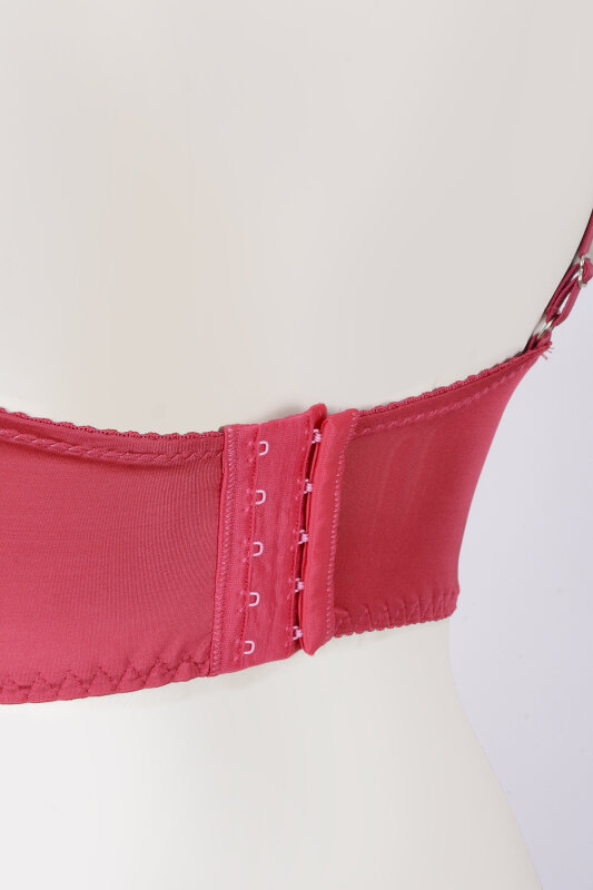 Fuşya Hafif Destekli Kısa Büstiyer - NBB