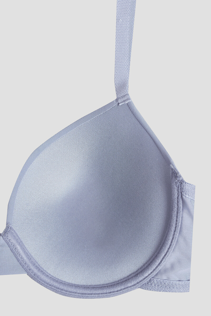 Gri Latina Hafif Destekli Sütyen - 3