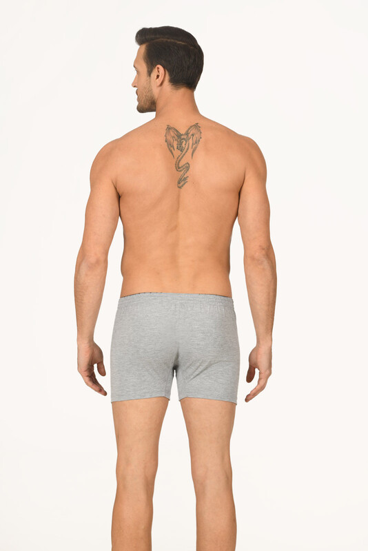 Gri Lighten Up Düğmeli Boxer - NBB