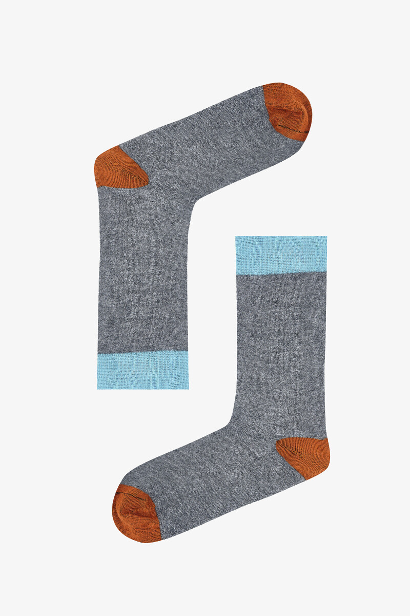 Gri Soket Çorap - 4