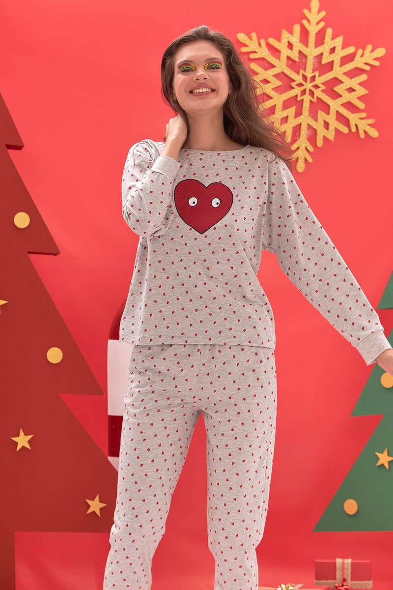 Grimelanj Kalpli Pijama Takımı - 3