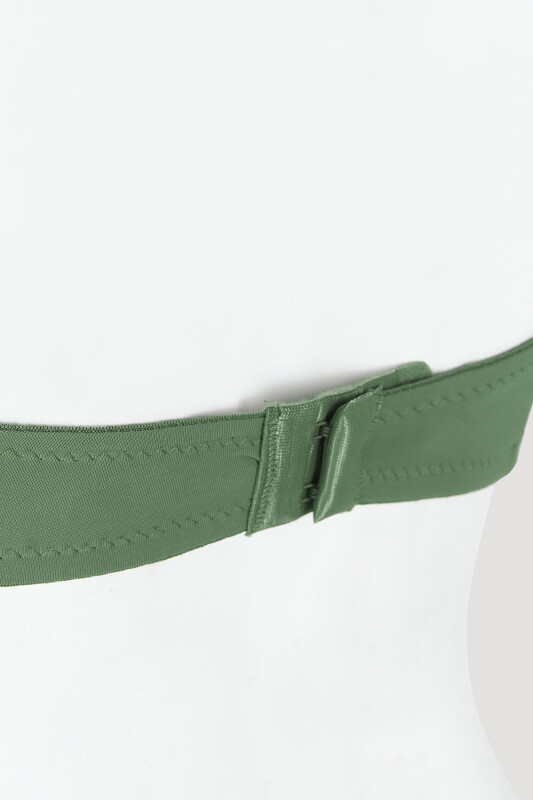 Haki Latina Double Push-Up Destekli Sütyen - LOYA