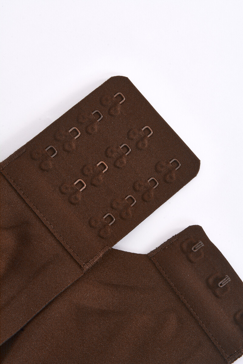 Kahverengi Dikişsiz Desteksiz Toparlayıcı Sütyen - 5