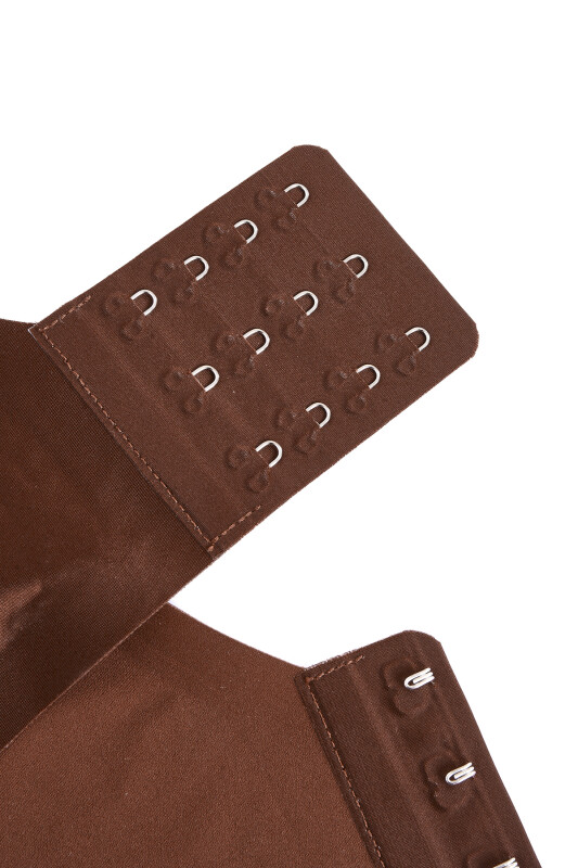 Kahverengi Dikişsiz Tül Detay Lazer Kesim Sütyen - NBB