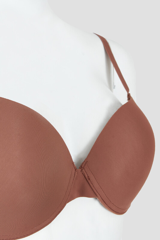 Kahverengi Latina Hafif Destekli Sütyen - LOYA