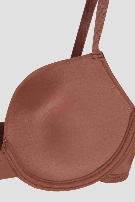 Kahverengi Latina Hafif Destekli Sütyen - LOYA