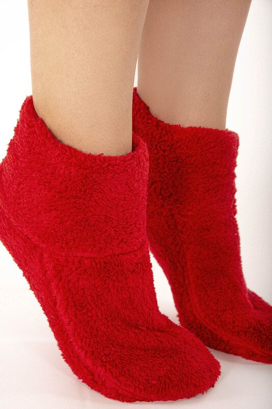 Kırmızı Uyku Çorabı - Thumbnail