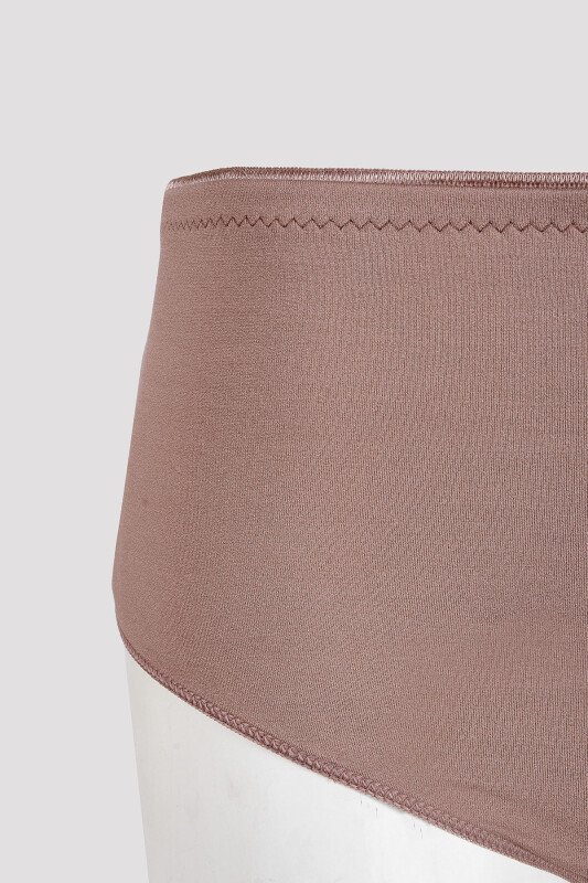 Koyu Kahve Barbara Yüksek Bel Korse - LOYA (1)