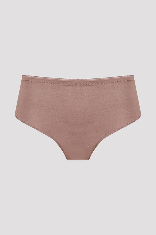 Koyu Kahve Barbara Yüksek Bel String Korse 