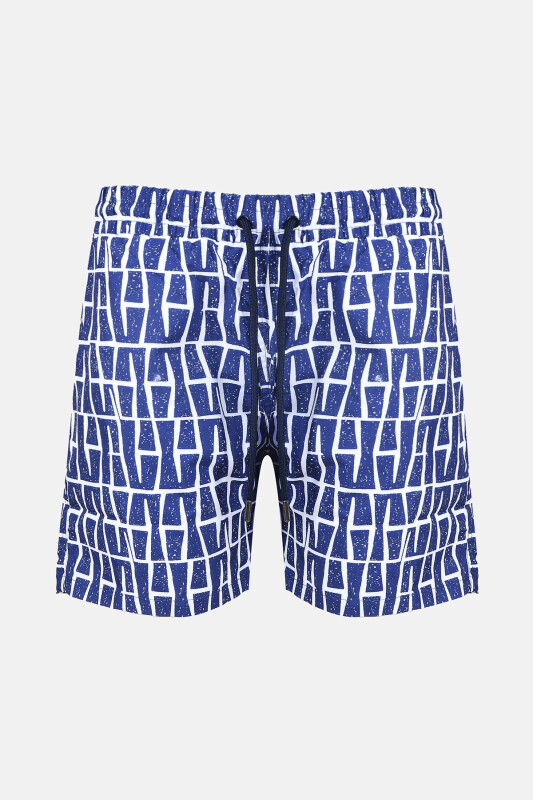 Lacivert Arthus Space Erkek Deniz Şortu - NBB