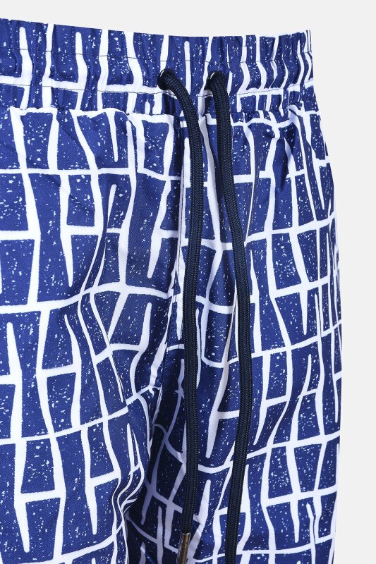 Lacivert Arthus Space Erkek Deniz Şortu - NBB