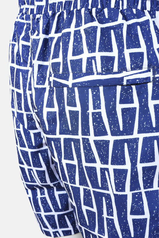 Lacivert Arthus Space Erkek Deniz Şortu - NBB