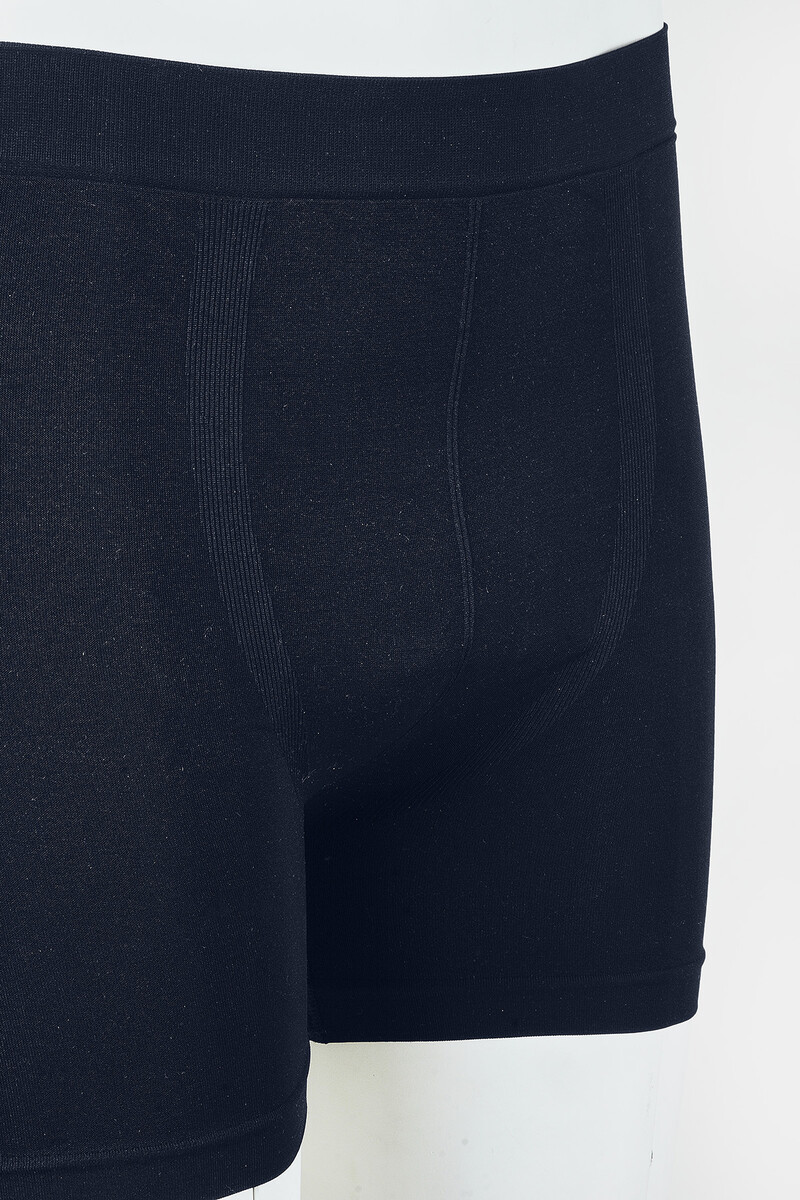 Lacivert Seamless Erkek Boxer - 2