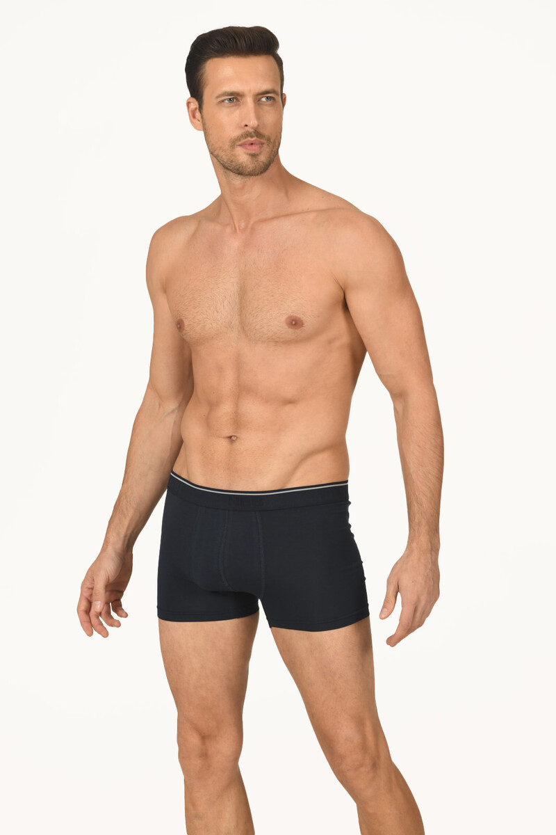 Lacivert Thin Line Boxer - 1