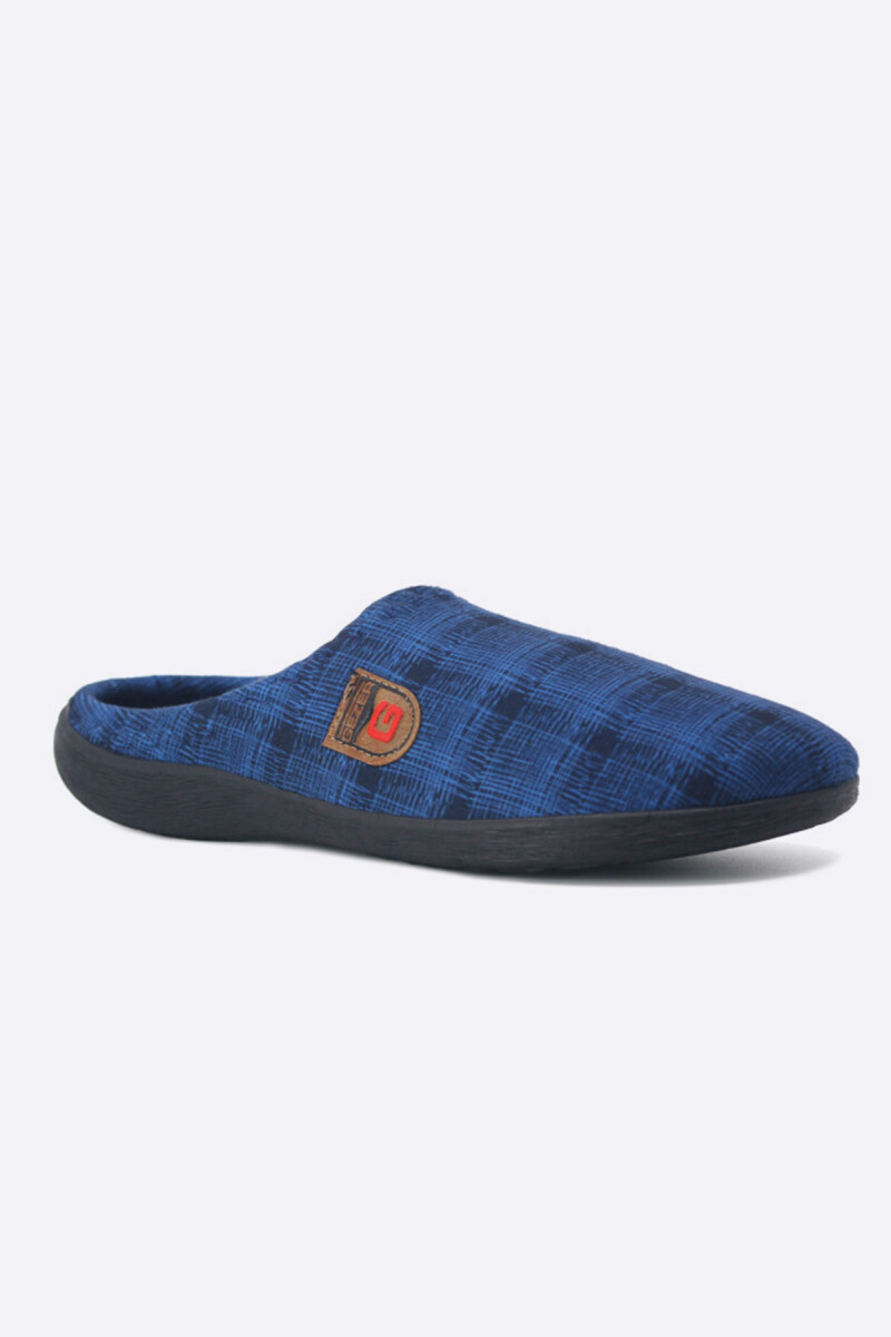 Lacivert Winter Gondol Terlik - 1