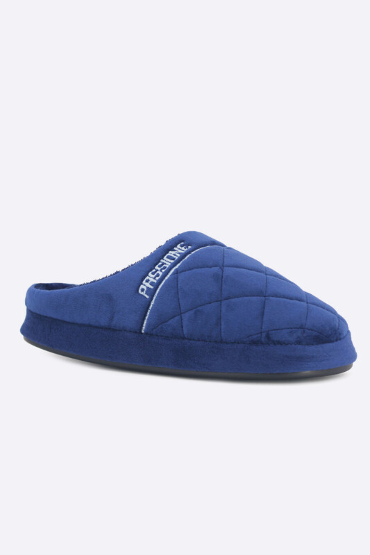 Lacivert Yumuşak Tabanlı Terlik - PIJAMONI