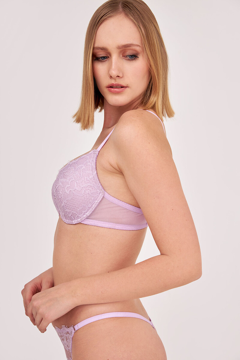 Lila Arges Destekli Sütyen - 2