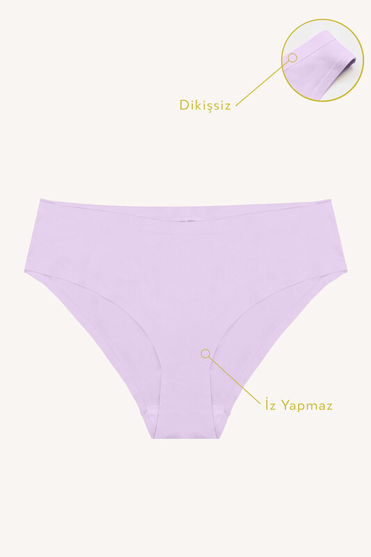 Lila Cushy İz Yapmaz Külot 