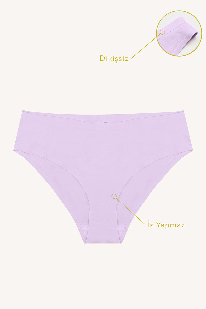Lila Cushy İz Yapmaz Külot - 1