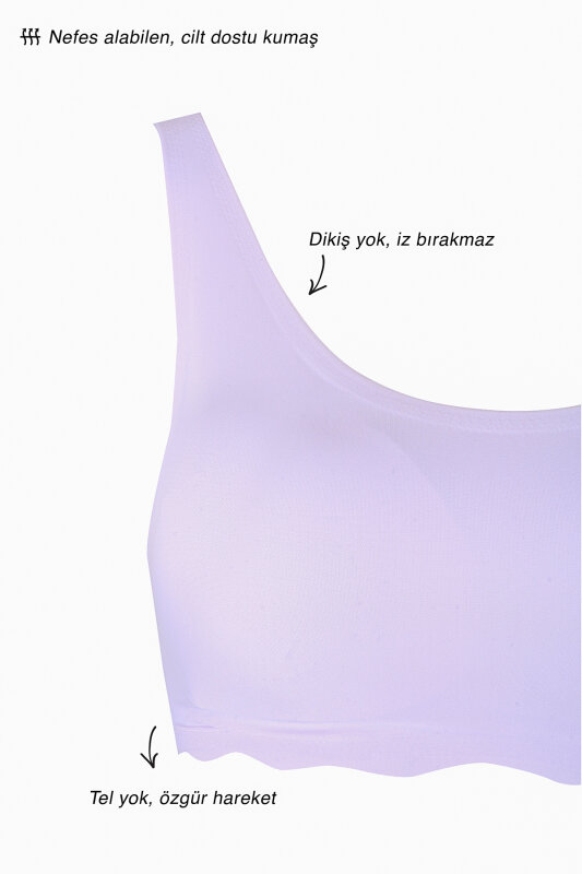 Lila Kız Çocuk Sütyen - NBB